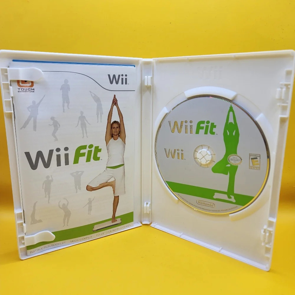 Nintendo Wii Fit Video Game with Manual 2008